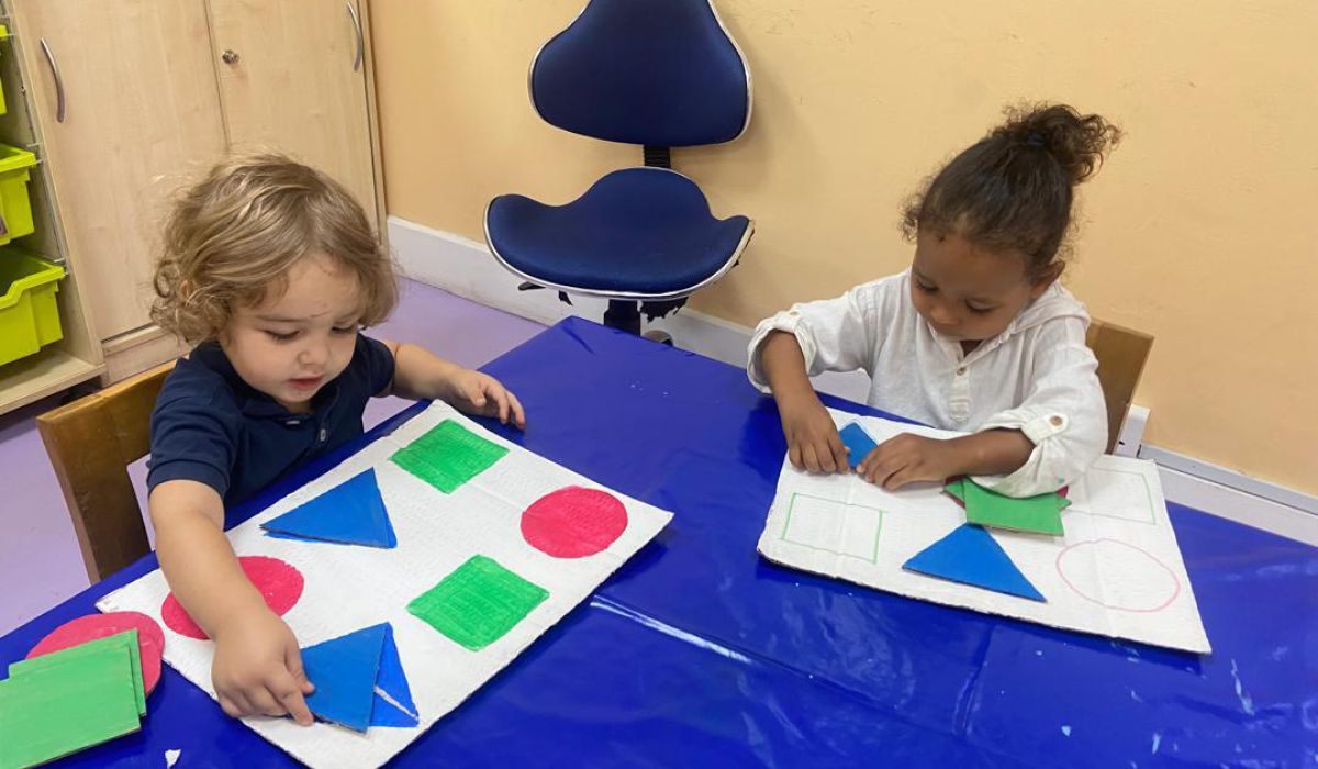 Colours and shapes puzzle