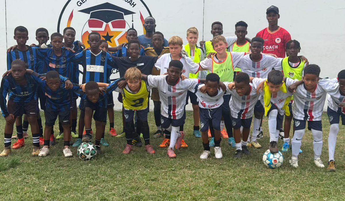U10 der GISA Football Academy im Einsatz gegen Diamond FC