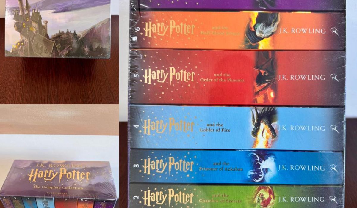 Harry Potter series for the school library