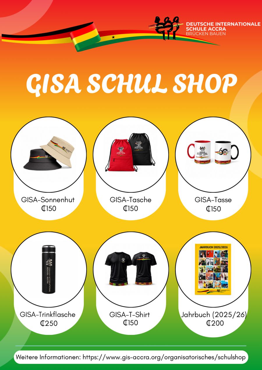 GISA School Shop Preisliste 2026/2027 Seite 3