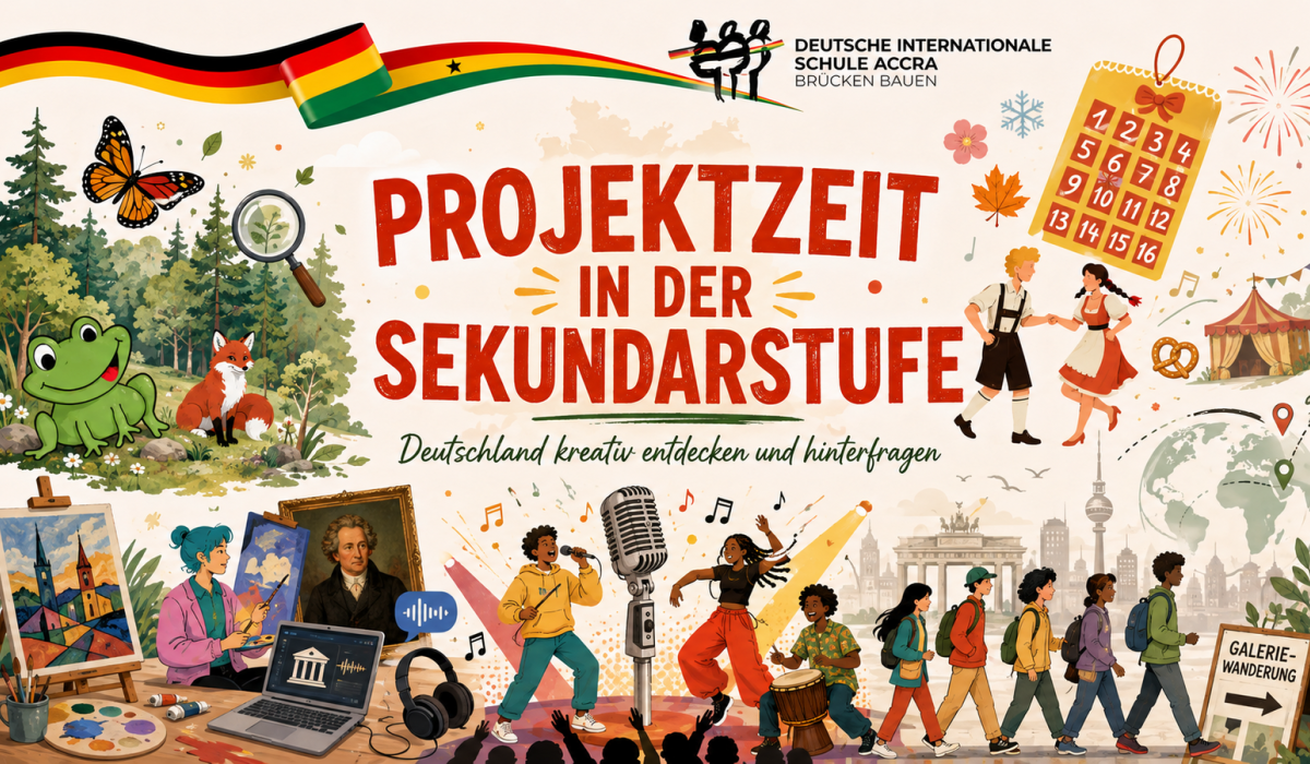 Deutschland entdecken, gestalten, hinterfragen – Projektzeit in der Sekundarstufe