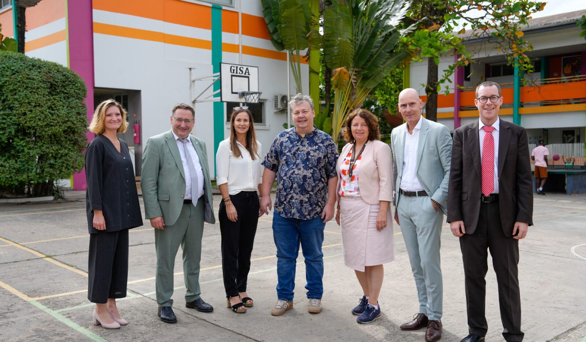 Building Bridges: Bavarian Delegation Visits the German International School Accra