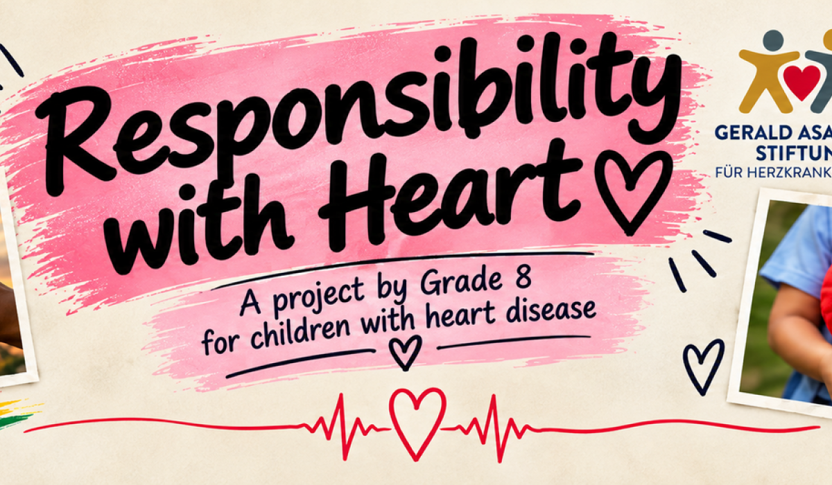 Responsibilty with Heart - a social project by class 8