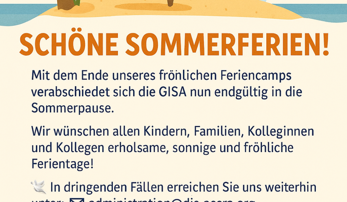 Schöne Sommerferien!