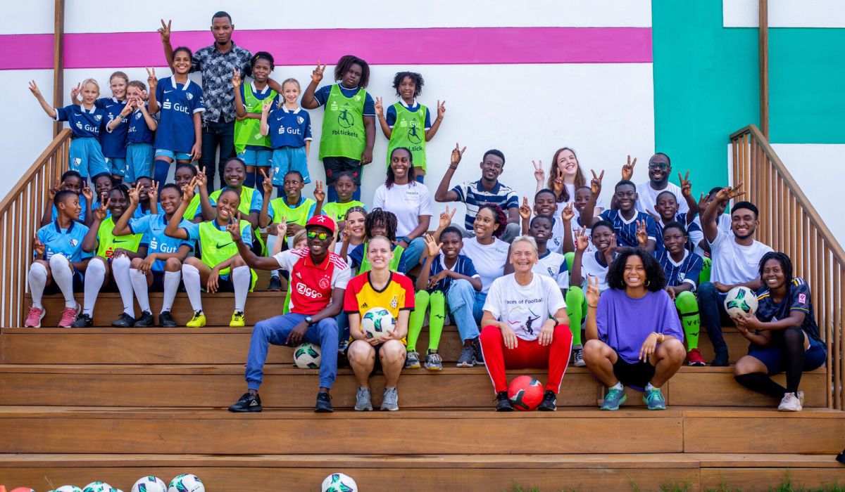 Faces of football with Petra Landers and the Sparkassenstiftung