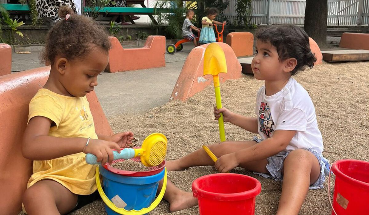 Sandspielen ist wichtig